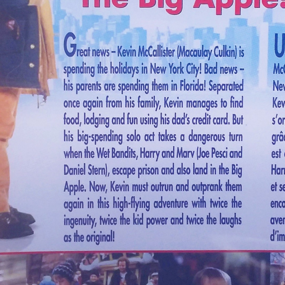 🌸4/$35🌸 Home Alone 2: Lost in New York DVD - Picture 4 of 4